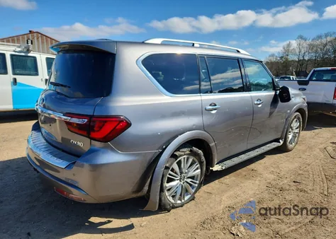 2020 Infiniti Qx80 Luxe из США, поврежденный, VIN JN8AZ2NF2L9702733
